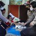 Polwan Polres Banjar Jenguk Korban KDRT dan Berikan Trauma Healing
