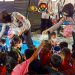 Polwan Beri Trauma Healing dan Kebutuhan Anak-anak di Pasaman
