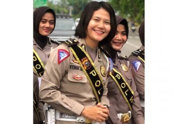 Profil Ipda Nyoman Santhi, Polwan Cantik Gemar Menggelar Bakti Sosial