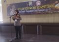Polwan di Papua ikut lomba MC, Meriahkan HUT Bhayangkara ke-96