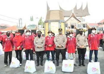 Napak Tilas Polwan RI ke Bukittinggi Jelang Hari Jadi Ke-74