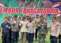 Kapolres Subang AKBP Sumarni Panen 10 Ton Talas di Lembur Tohaga Lodaya Ciater