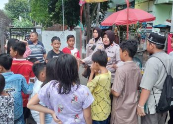 Kompol Chitya Intania Kusnita Kunjungi Anak-Anak di RPRTA Tebet