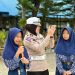Satlantas Polres Bone Sosialisasi Keselamatan Berlalu Lintas di Sekolah