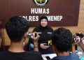 AKP Widiarti Pres Rilis Polres Sumenep Ungkap Curanmor di 8 TKP
