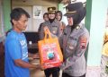 Polwan Polres Purbalingga Bagikan 574 Paket Sembako Jelang Idul Fitri 2023