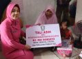 Bhayangkari Polda Kalteng Berikan Beasiswa Kepada Keluarga Disabilitas