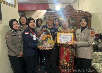 Polwan Bandara Soetta Gelar Anjangsana Purnawirawan Jelang HUT Polwan Ke-75