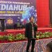 Dr. Ilham Prisgunanto, Dosen PTIK membaca acara pelatihan MediaHUB di Merlynn Park Hotel, Jakarta