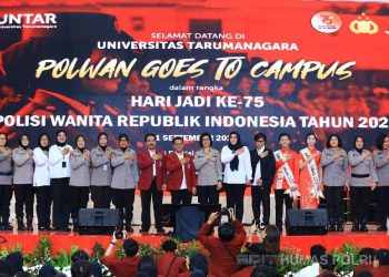 Foto Kegiatan Polwan Goes to Campus & School Peringati Hari Jadi Ke-7