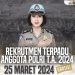 Pembukaan Rekrutmen Anggota Polri 2024