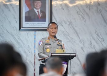 Kakorlantas Polri Irjen Pol Aan Suhanan secara resmi membuka Latihan Pra Operasi Lilin 2024 pada Rabu (18/12/2024).
