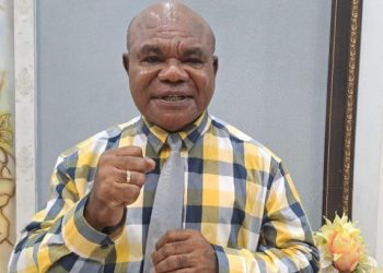 Pendeta Petrus Bonyadone, M.Th, seorang pemuka agama ternama di Papua