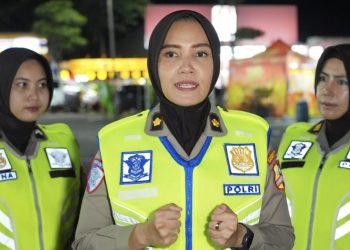 Polwan Korlantas Polri