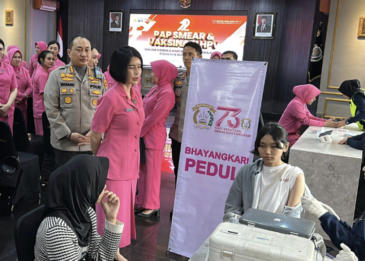 vaksin HPV gratis bagi perempuan di Malang