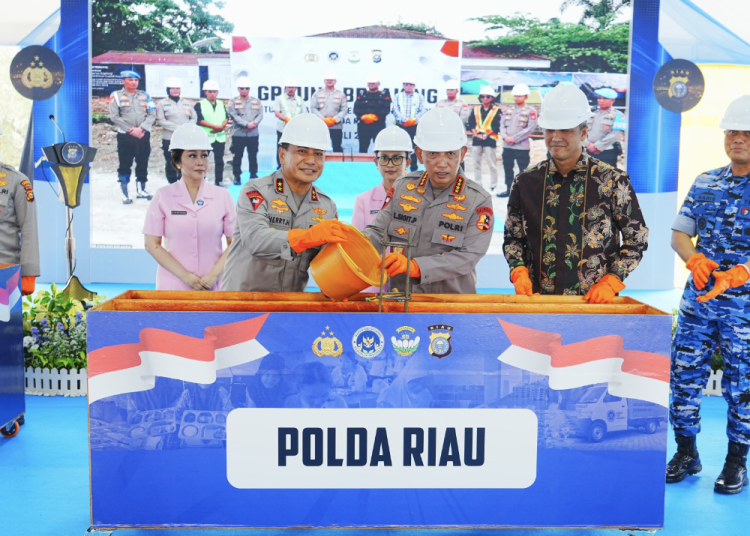 Groundbreaking 9 Dapur SPPG di Riau dukung penuh makan bergizi gratis