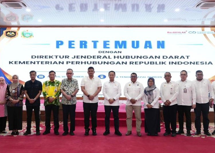 Dirjen Hubdat dan Pemprov Sumut Bahas Persiapan Proyek Transportasi Massal Mebidang