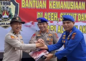 Alumni Akpol 98 Salurkan Bantuan untuk Korban Bencana di Sumbar, Sumut, dan Aceh.