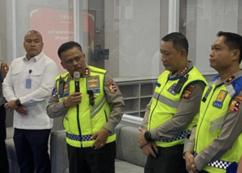 penegakan hukum lalu lintas dengan e-TLE di Jakarta