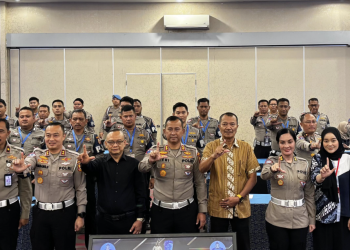 pelatihan kendaraan R4 pengawalan berbasis baterai Korlantas Polri