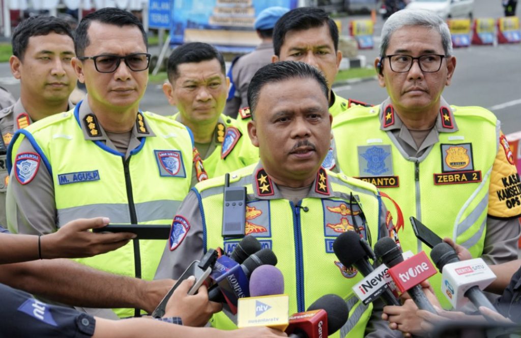 Jelang Puncak Arus Balik Nataru, Kakorlantas Polri Pantau Lalin Kawasan Gadog