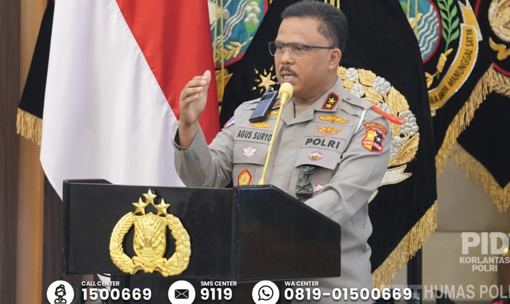 Kakorlantas Polri Irjen Poal Drs. Agus Suryonugroho