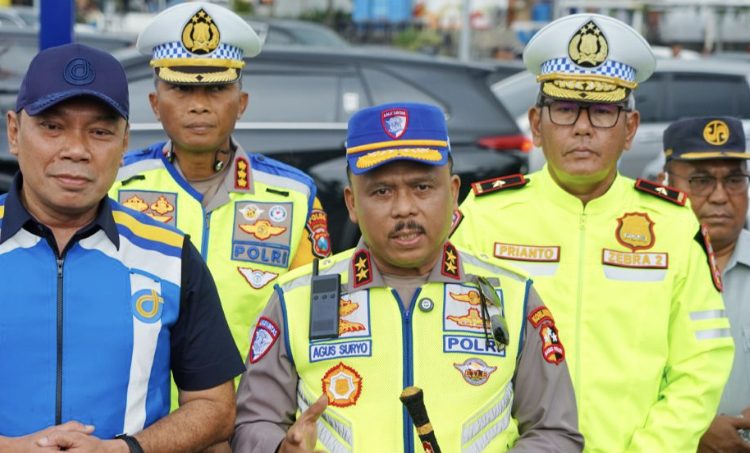 Kakorlantas Polri Tinjau Rest Area KM 66 Tol Pandaan