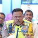 Kakorlantas Hadiri Pembukaan Posko Angkutan Lebaran 2026