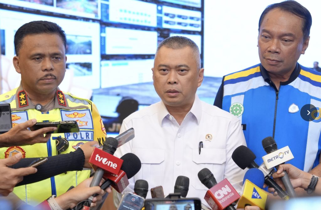 Kakorlantas Pantau Arus Mudik di JMTC