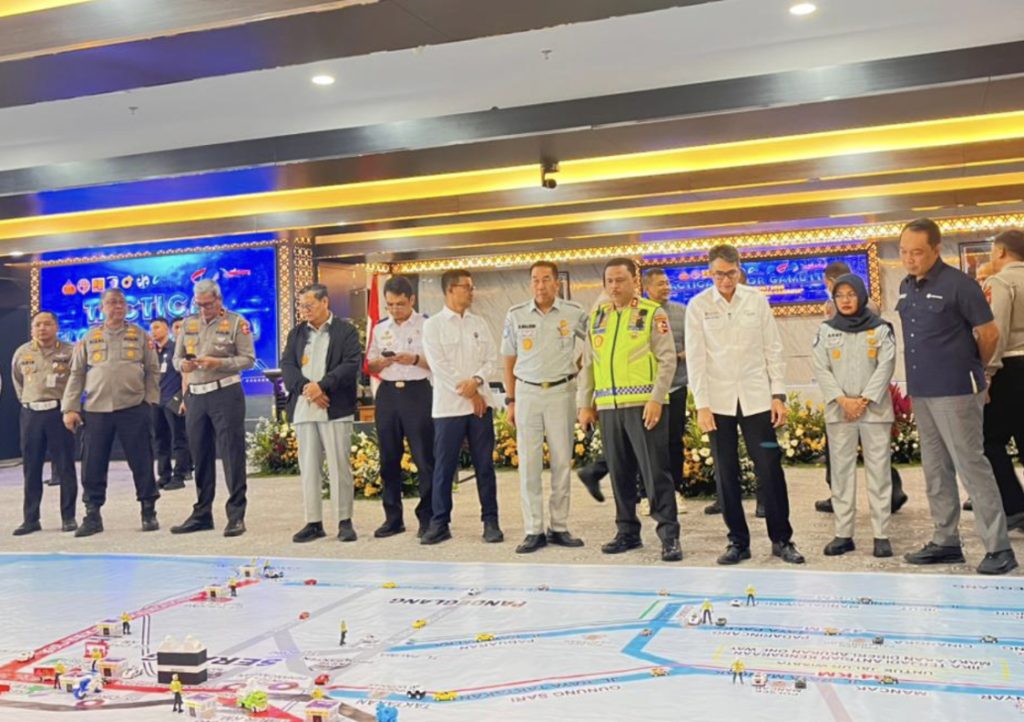 Korlantas Gelar Tactical Floor Game Operasi Ketupat 2026