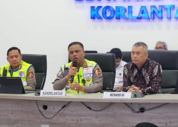 Korlantas Polri Berlakukan One Way Brebes-Cikatama