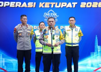 Kakorlantas menyebut kebijakan Work from Anywhere yang diterapkan pemerintah turut membantu mengurai kepadatan arus mudik