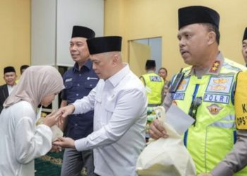 Doa Bersama di Command Center KM 29 Cikampek