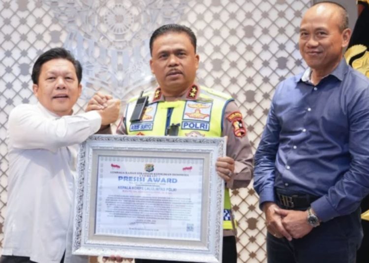 Kakorlantas Polri raih Presisi Award 2026