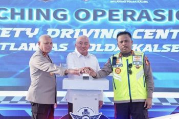 Kakorlantas Polri Irjen Agus Suryonugroho menghadiri peresmian operasional Safety Driving Center (SDC) Ditlantas Polda Kalimantan Selatan