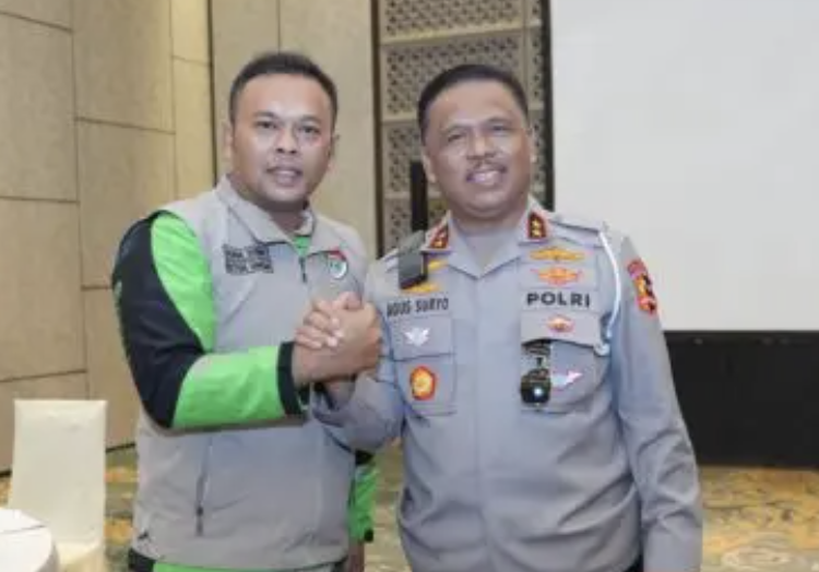 pendekatan humanis korlantas polri untuk komunitas ojol