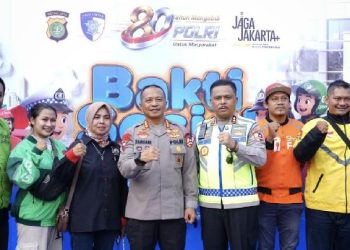 Sampaikan Salam Kapolri Jenderal Listyo Sigit, Dankorbrimob Sebut Ojol Mitra Strategis Polisi