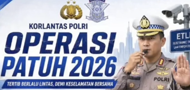 digitalisasi penegakan hukum lalu lintas ETLE Operasi Patuh 2026