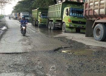 Jalan Rusak karena Over Dimension Over Load