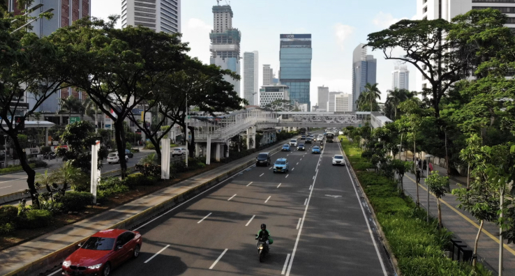 mayoritas pengguna jalan tertib